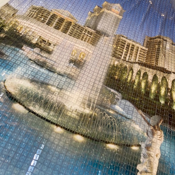 Luxury Caesar’s Palace Sequins Tank Top Shimmering Sparkle Las Vegas Size Large - Picture 3 of 13